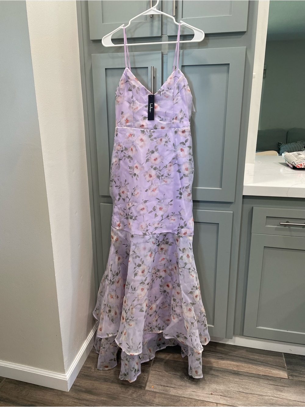 Lulu's Lilac Spaghetti Strap Dress